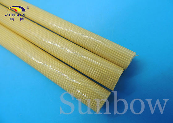Китай heat resistance and good electrical performance ployurethane fiberglass(PU fiberglasssleeve） поставщик