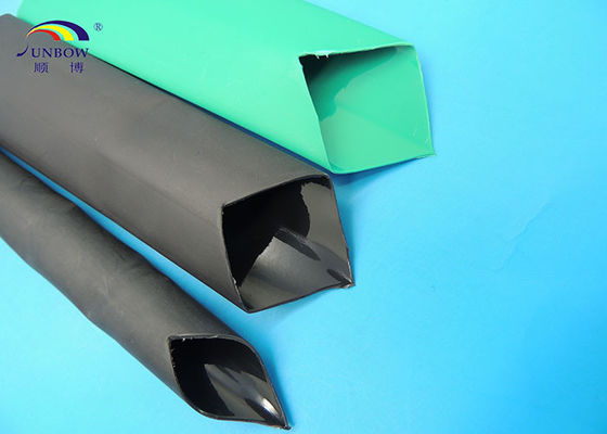 Китай Flame-retardant heavy wall polyolefin heat shrinable tube with / without adhesive with ratio 3:1 for electronics поставщик