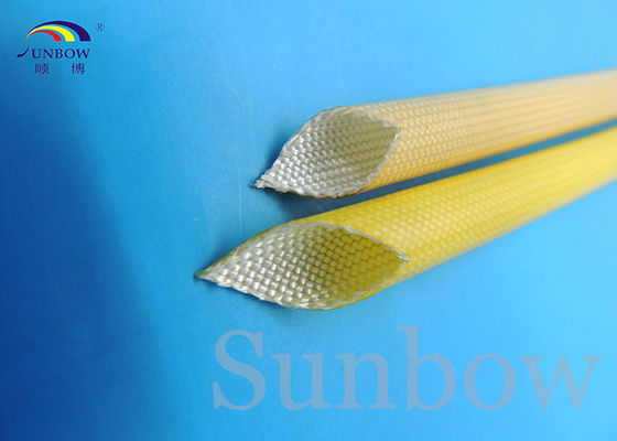 Китай SUNBOW RoHS 155C F grade  Dielectric Insulation PU Fiberglass Sleeving for Motors поставщик