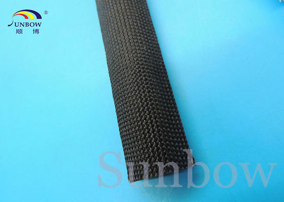 Китай Слевинг кабеля трубки стеклоткани степени высокой температуры 400 до 600 ункоатед поставщик