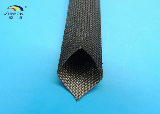 Китай 400 черных ℃ гибких или белых высокотемпературных стеклотканей Sleeving для кабелей поставщик